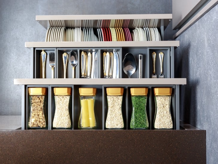 A Spice rack.
