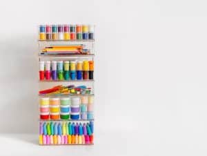 Art and crafts storage.